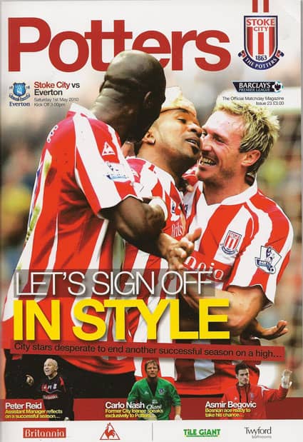 Stoke City FC v Everton FC